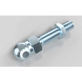 Gewindestange für Gelenkstellfüße, M8x40 mm, Kugelkopf-D=15 mm