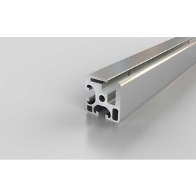 Klemmprofil 40 x 40 mm, Nut 8