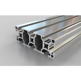 Aluminiumprofil, 30 x 90 mm, Nut 8