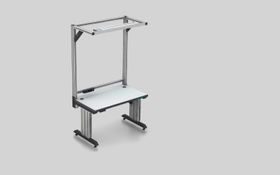 Arbeitstisch variostation, 1200 x 600 mm