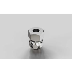 Kugelkopf mit Innengewinde, M8 x 10 mm, Kugelkopf-D=15 mm