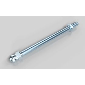 Gewindestange für Gelenkstellfüße, M10 x 150 mm, Kugelkopf-D=15 mm