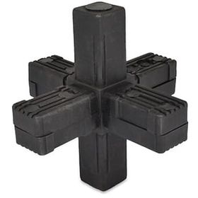 Innesti per tubo 20x20 spess. parete 1,5