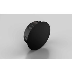 Abdeckkappe für Würfelverbinder 20, schwarz, Nut 6