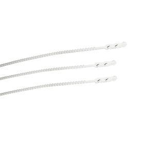 Kunststoffbinder - lang; Anhängebinder für Sichttaschen