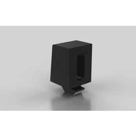 Uniblock mit Vierkantmutter M6, Nut 8