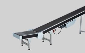 Gurtförderer mit Mittenantrieb und unterem Abschnitt 620 mm