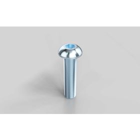 Halbrundschraube, ISO 7380, M6