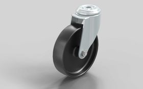 Lenkrolle, D=125 mm, Kunststoff PA
