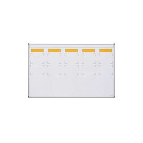 Visual Board - Produktionsbesprechung; Wandboard 2000, bedruckt