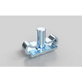 Schraubverbinder verzinkt, Nut 8