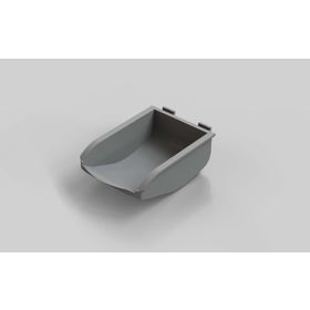 Greifbehälter, 105 x 153,5 x 50 mm, Nut 8