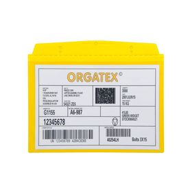 Sichttasche; Beleghalter, selbstklebend