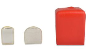 Rectangular caps 2,0 x 18