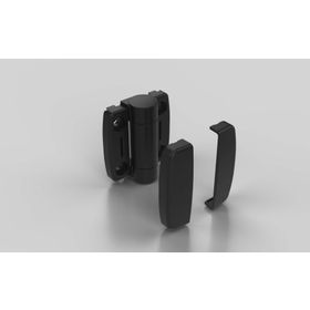 Systemscharnier mit einstellbarer Friktion, nicht aushängbar, 30 x 30 mm, Nut 8