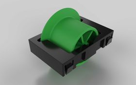 Rolleinsatz D28, Rollenabstand 50 / Teilung 50 für Aluminium Rollenprofil, mit Spurkranz