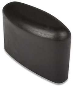 Caps for elliptical tubes 41 x 16 mm
