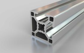 Aluminiumprofil, 30 x 30 mm, 2NVS, Nut 8