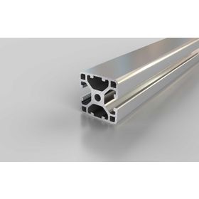 Aluminiumprofil, 30x30 mm, L, 2N180, Nut 6