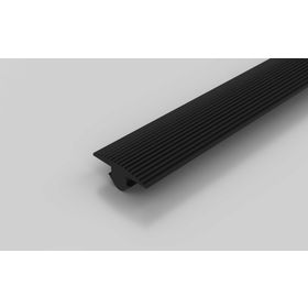 Abdeckprofil NBR, Nut 8, schwarz