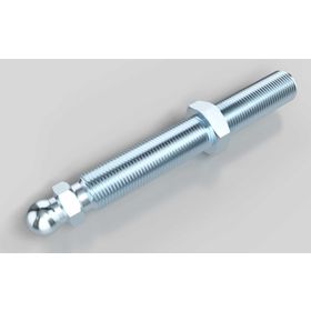 Gewindestange für Gelenkstellfüße, M16x125 mm, Kugelkopf-D=15 mm