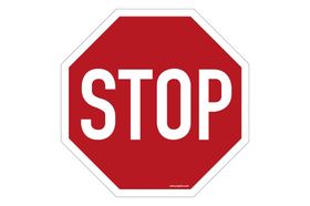 LongLife Schild - Bodenmarkierung; Bodenkennzeichnungsschild, selbstklebend