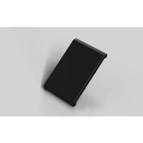 Abdeckkappe für Winkel 90x90, schwarz, Nut 10