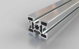Aluminiumprofil, 45 x 60, Nut 10