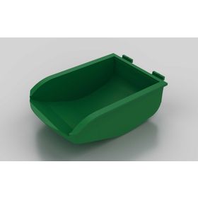 Greifbehälter, 105 x 153,5 x 50 mm, Nut 10