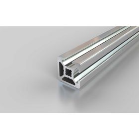 Aluminiumprofil, 20 x 20 mm, 2NVS, Nut 6