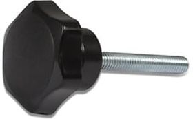 Pomos de estrella con tornillo M6x40