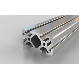 Aluminiumprofil, 60 x 30 mm, Nut 6