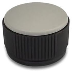 Knurled nuts M6 / cap silver