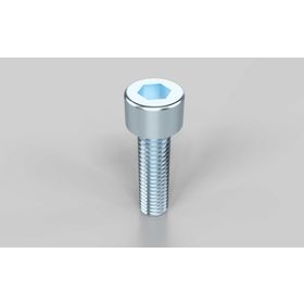 Zylinderschraube, ISO 4762, DIN 4762, M6 x 22 mm