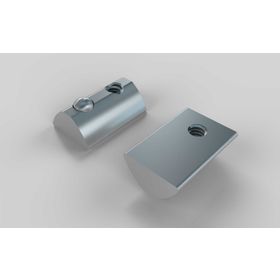 Nutenstein einschwenkbar, mit Federkugel, M3, Nut 5