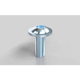 Halbrundschraube mit Flansch, ISO 7380, M6 x 16 mm