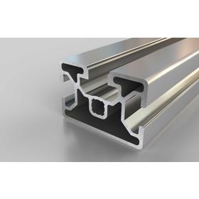 Aluminiumprofil, 30 x 45 mm, Nut 8/10