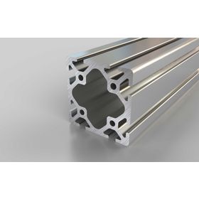Aluminiumprofil, 60x60 mm, Nut 6