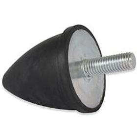 Tamponi gomma/metallo maschile M8x36