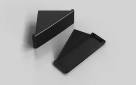 Abdeckkappe für Winkel 20 x 40, schwarz, Nut 6