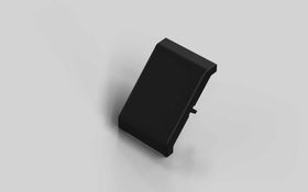 Abdeckkappe für Winkel 40 x 40, schwarz, Nut 10