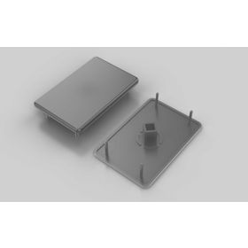 Abdeckkappe, 60 x 90 mm, Nut 10