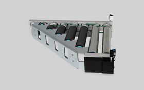 Einschleuser und Ausschleuser mit Antrieb und Zonenfunktion 420 mm