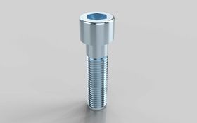 Zylinderschraube, ISO 4762, DIN 4762, M12 x 45 mm