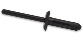 Rivets borgnes de plastique 4 / 1,5-4,5