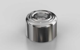 Teller für Gelenkstellfüße, D=30 mm, Kugelkopf-D=15 mm