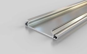 Wand / Deckel 80 für Trägerprofil, ohne Nut