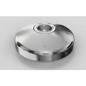 Teller für Gelenkstellfüße, D=60 mm, Kugelkopf-D=15 mm