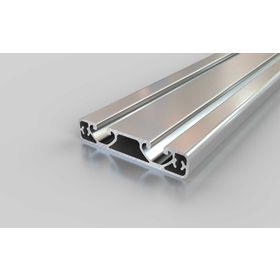 Aluminiumprofil, 80 x 16 mm, E, Nut 8