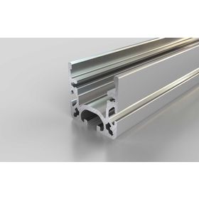 Rollenprofil, 40 x 40 mm, Nut 5/8